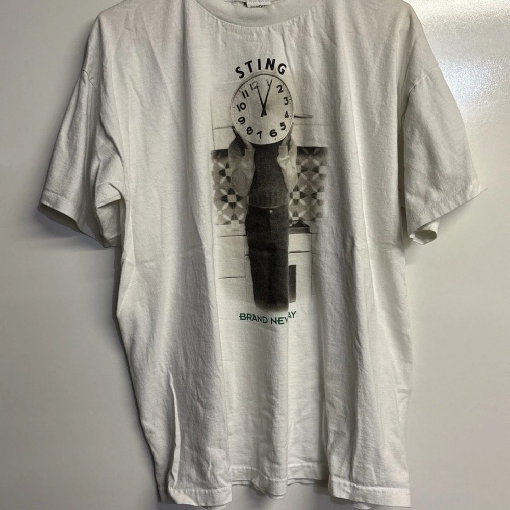 Men’s XL PolyGram Vintage Sting Brand New Day T-Shirt